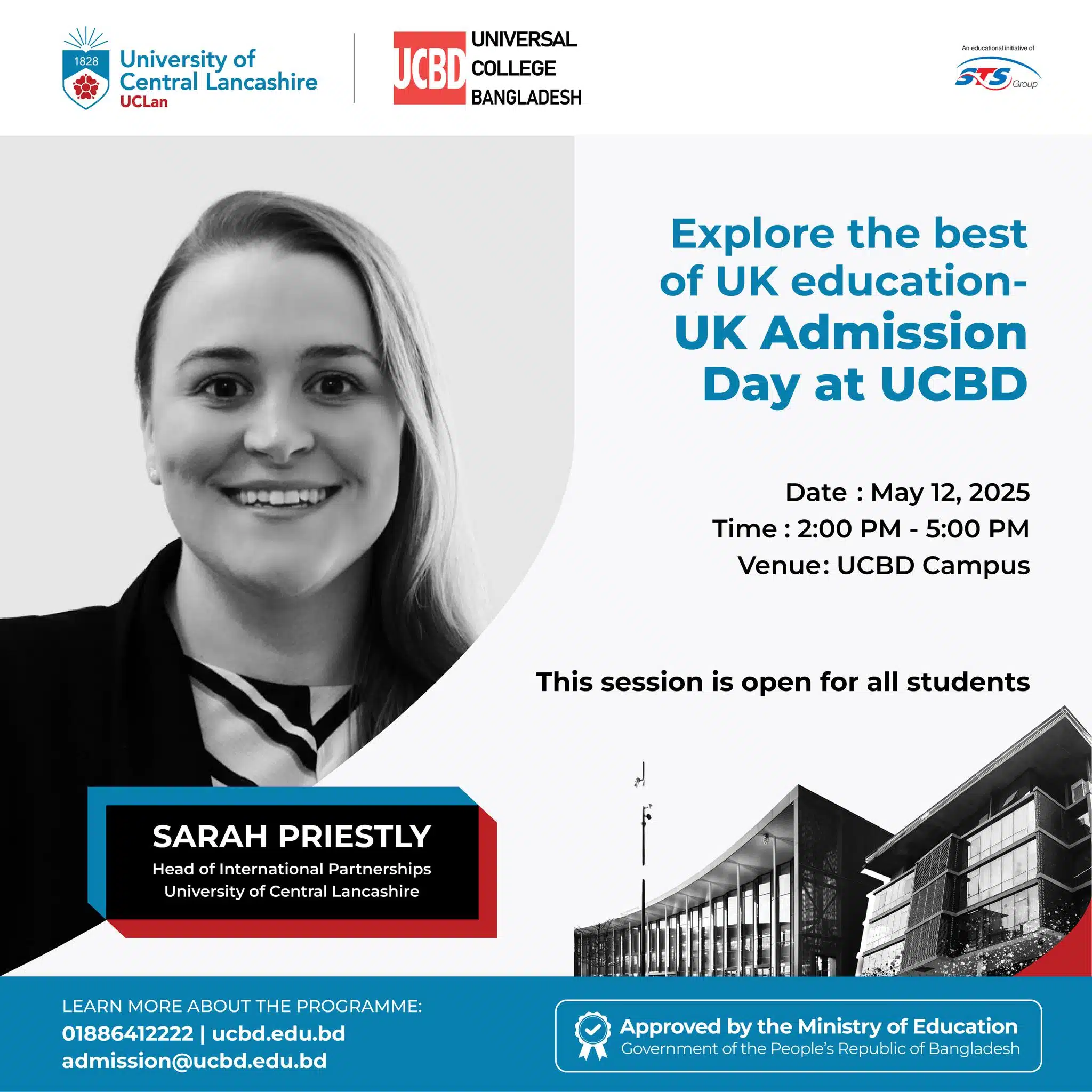 Explore the best of UK education- UK Admission Day at UCBD